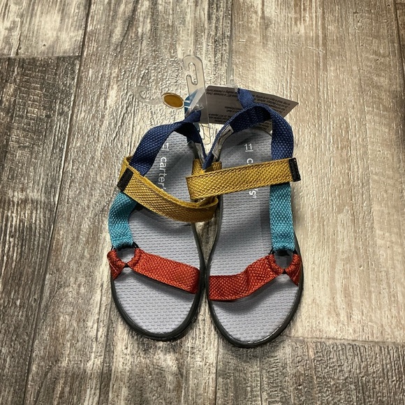Carter's Kids Multicolor Light Up Sandals Size 11 - Picture 1 of 9